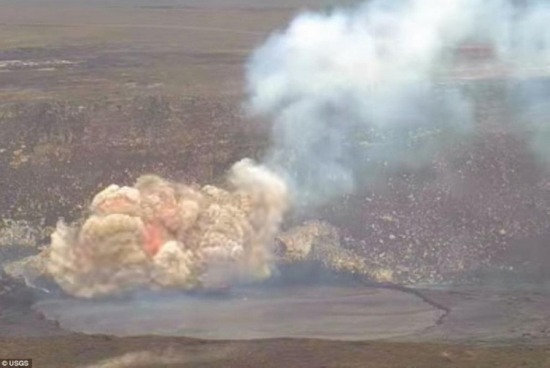 夏威夷基拉韦厄火山爆发