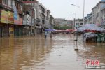 永州暴雨 江永县千年古村上甘棠村变水城