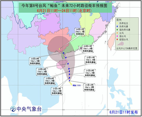 第8号台风鲸鱼