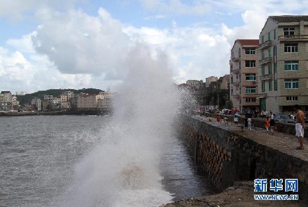 台风天鹅影响浙江