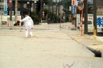 日本特大暴雨 台风致日本出现特大暴雨