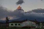 阿苏山火山喷发 9月14日日本阿苏山火山再次爆发