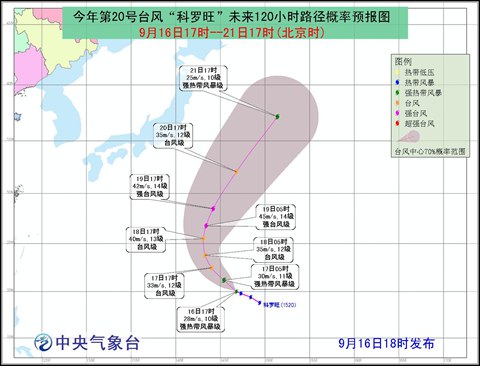 台风科罗旺