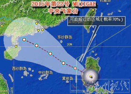 第22号台风彩虹