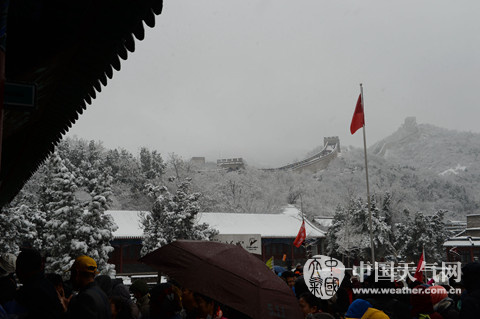 北京下大雪