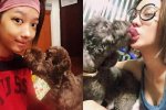 黄子佼女友孟耿如与爱犬舌吻 美女和爱犬舌吻太恶心