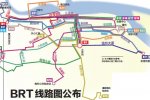 温州brt路线图 温州brt公交图