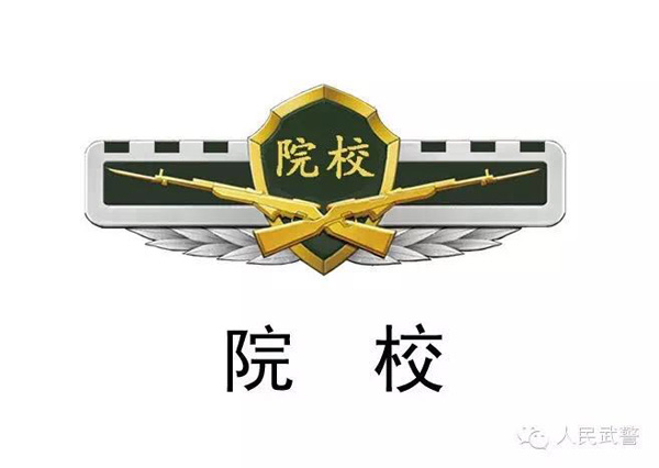 武警更换标志服饰