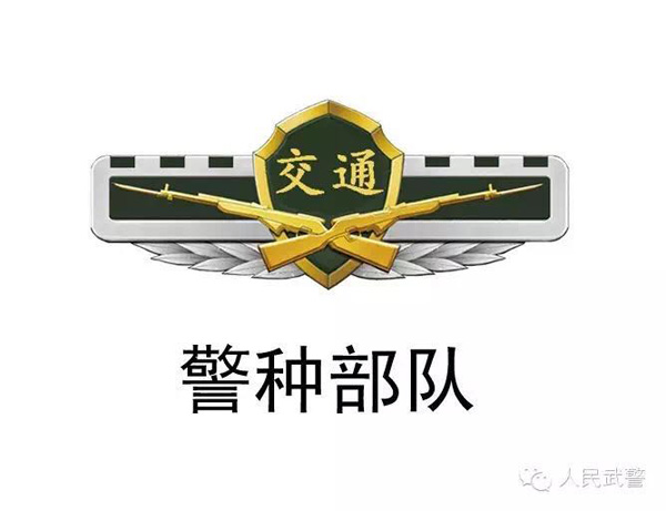 武警更换标志服饰