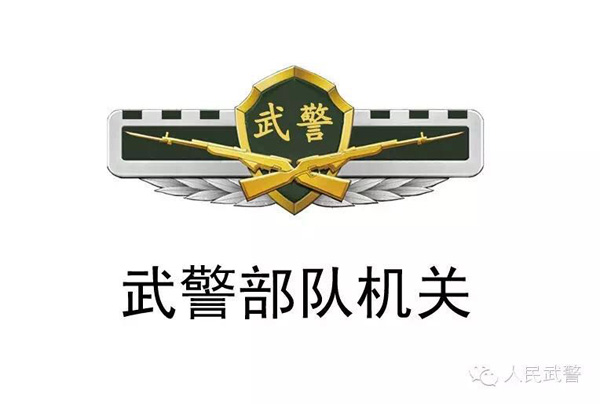 武警更换标志服饰