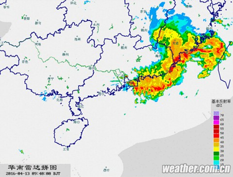 飑线扫过广西广东福建等地 破坏力强