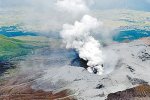 日本强震火山喷发 日本九州岛阿苏火山喷发