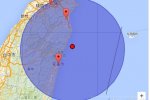 台湾花莲县海域5月1日发生4.0级地震