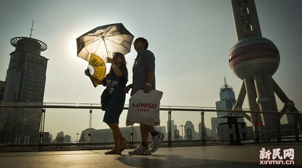 上海高温40℃ 未来7天上海高温持续