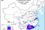 广东广西局部有特大暴雨 气象台发布暴雨橙色预警