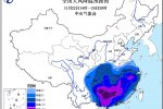 中国开启速冻模式 寒潮来袭中东部降温西南部降温