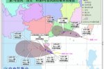 台风洛克 第7号台风和8号台风双台风起舞