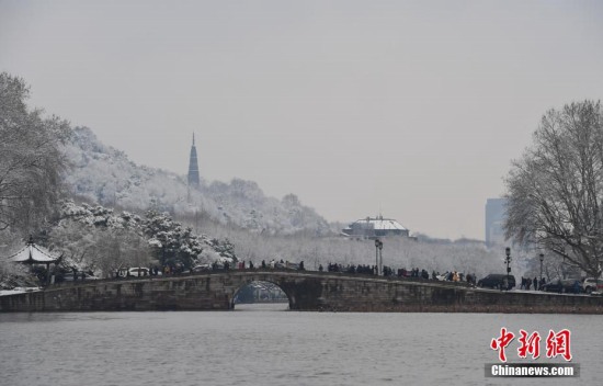 杭州下雪了