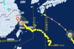 三台风起舞 14号台风摩羯15号台风丽琵和16号台风贝碧