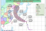 第19号强台风苏力路径预报 会不会登陆我国还不一定