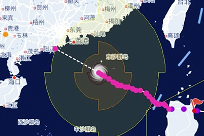台风山竹将登陆广东