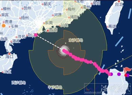 台风山竹将登陆广东台山到阳江