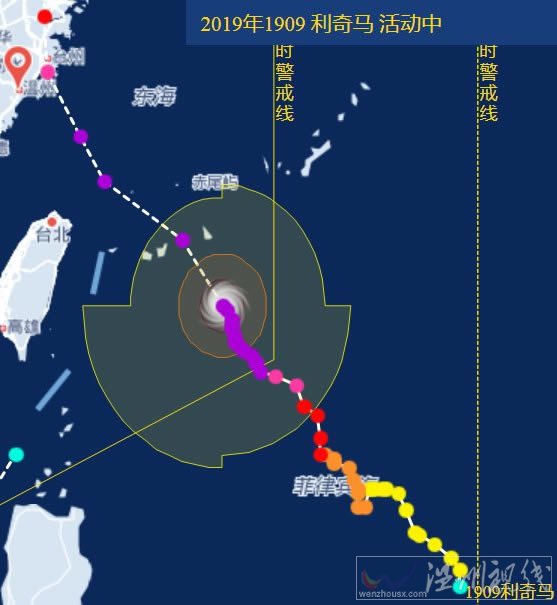 温州超强台风利奇马