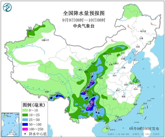 川陕甘等【5省】有暴雨 南方下周秋老虎逞威