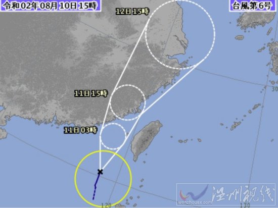 今年第6号台风米克拉生成