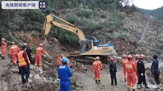 四川宣汉山体滑坡致5人遇难